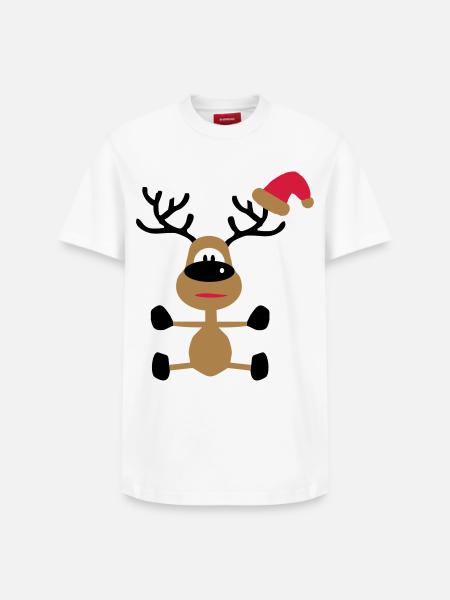Christmas - Relaxed Unisex Supima Cotton T-Shirt – by SPREAD - white