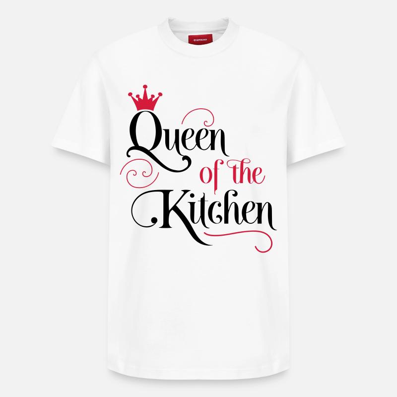 cuisine - T-shirt unisexe décontracté en coton Supima – de SPREAD - blanc