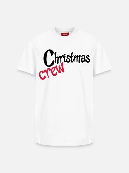 Christmas - Relaxed Unisex Supima Cotton T-Shirt – by SPREAD - white