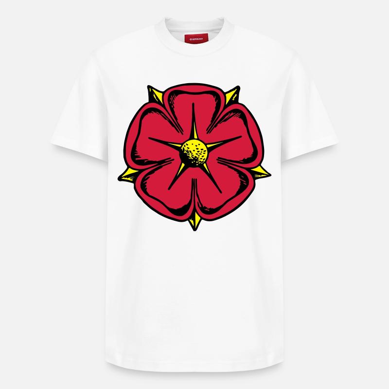 Lippy rose - T-shirt unisexe décontracté en coton Supima – de SPREAD - blanc