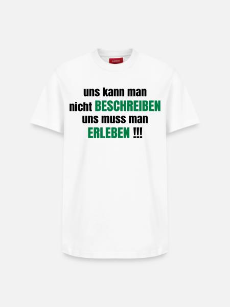 amitié - T-shirt unisexe décontracté en coton Supima – de SPREAD - blanc