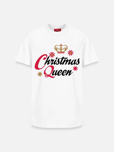 christmas - Relaxed Unisex Supima Cotton T-Shirt – by SPREAD - white