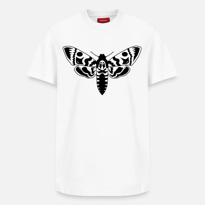 Motte - Relaxed Unisex Supima Cotton T-Shirt – von SPREAD - Weiß