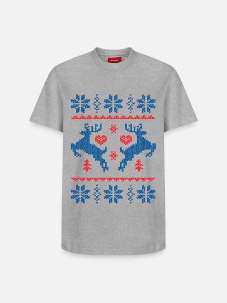 Noël Noël Noël - T-shirt unisexe décontracté en coton Supima – de SPREAD - blanc