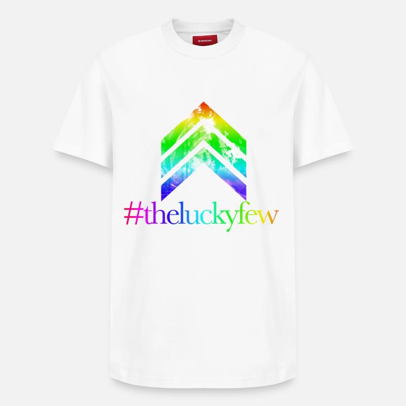 the lucky few - downsydrom - T-shirt unisexe décontracté en coton Supima – de SPREAD - blanc