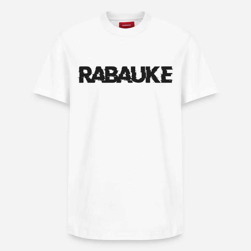 Rabauke - Relaxed Unisex Supima Cotton T-Shirt – von SPREAD - Weiß