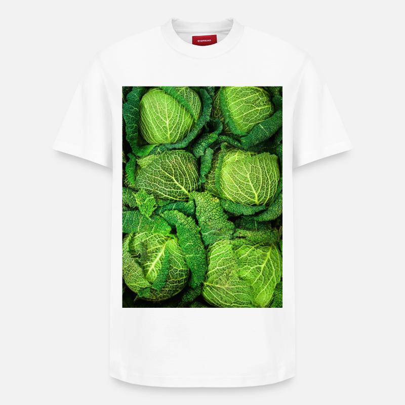 Cabbage Cabbage - Relaxed Unisex Supima Cotton T-Shirt – by SPREAD - white