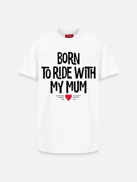 Pferdesprüche - Relaxed Unisex Supima Cotton T-Shirt – von SPREAD - Weiß
