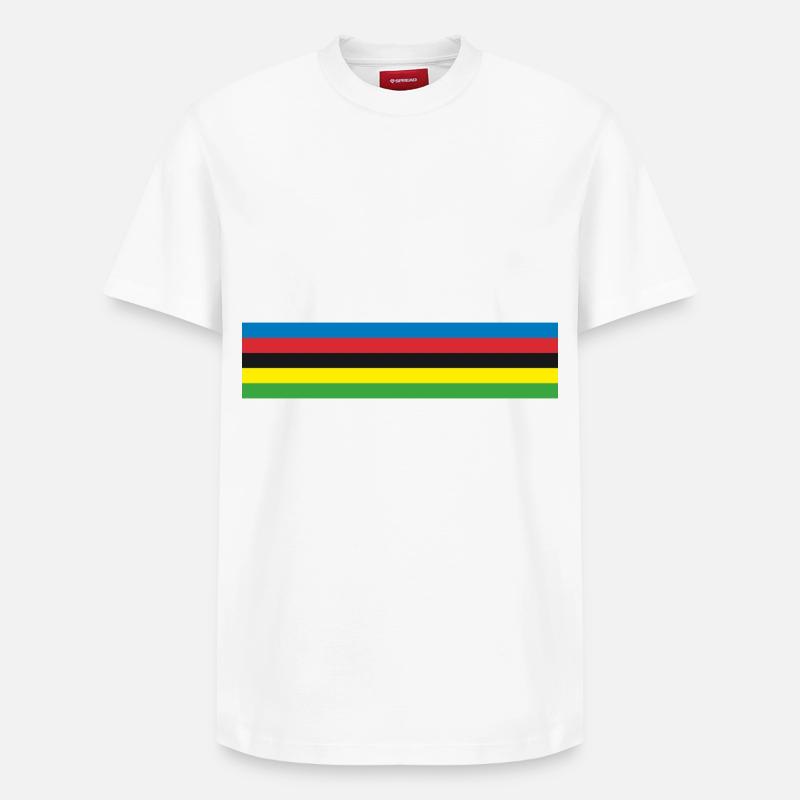 Champion du monde - T-shirt unisexe décontracté en coton Supima – de SPREAD - blanc