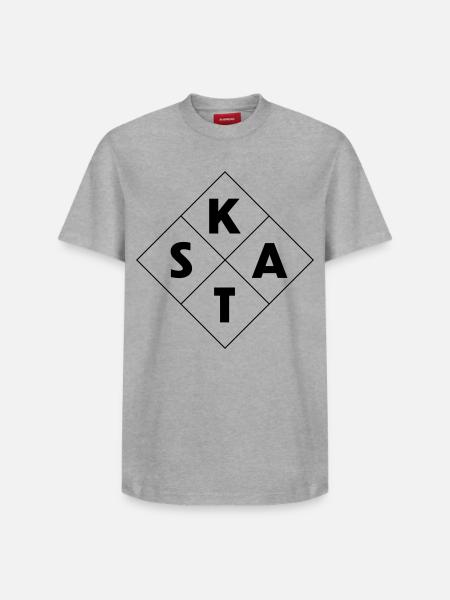 skat - Relaxed Unisex Supima Cotton T-Shirt – by SPREAD - white