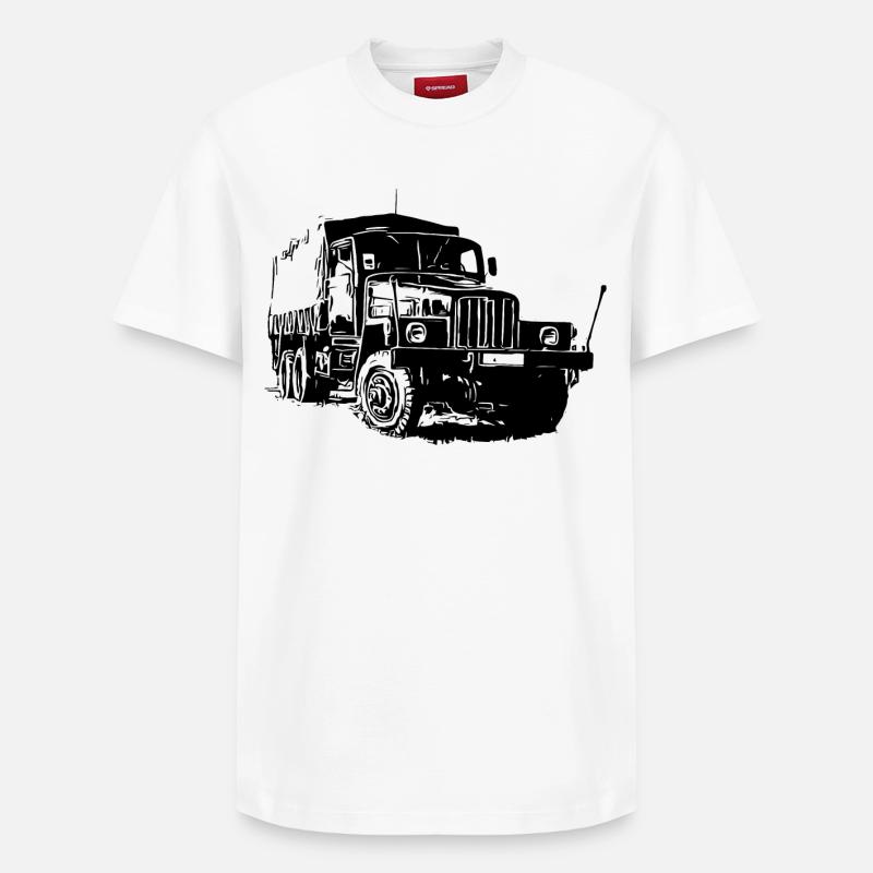 IFA G 5 - Relaxed Unisex Supima Cotton T-Shirt – von SPREAD - Weiß