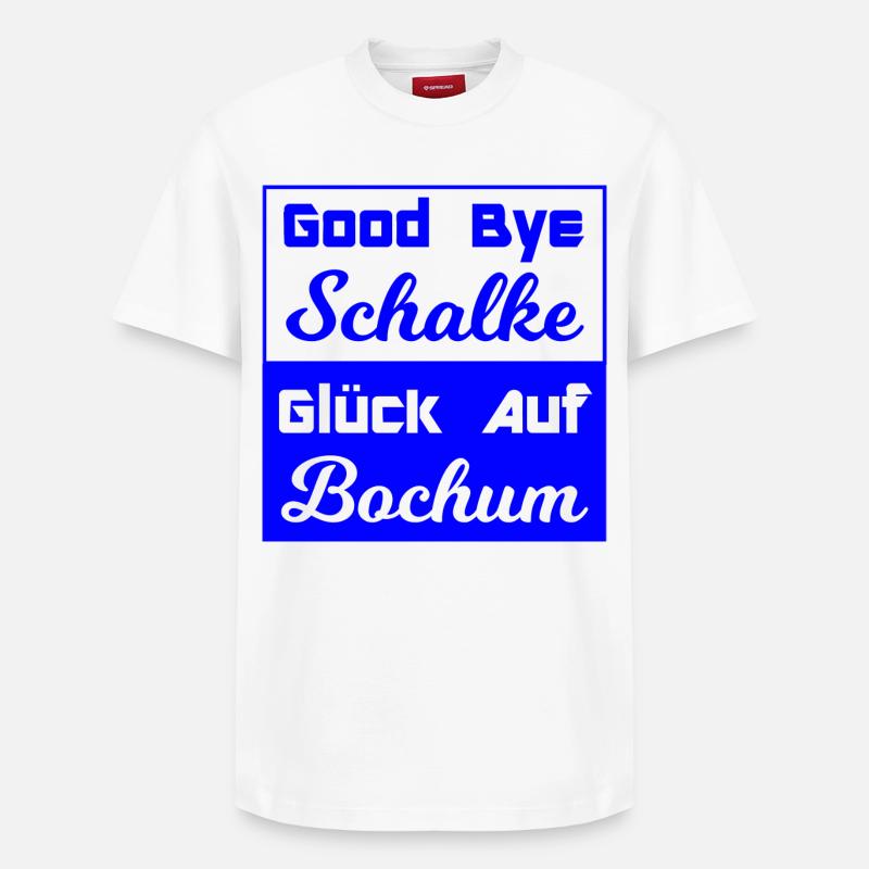Bochum - Relaxed Unisex Supima Cotton T-Shirt – von SPREAD - Weiß
