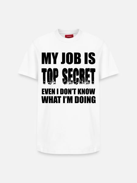 Funny sayings - Relaxed Unisex Supima Cotton T-Shirt – by SPREAD - white