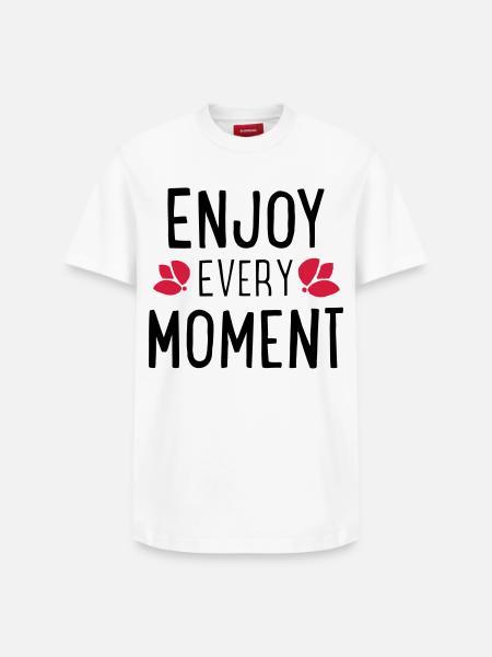 Lustige Sprüche - Relaxed Unisex Supima Cotton T-Shirt – von SPREAD - Weiß