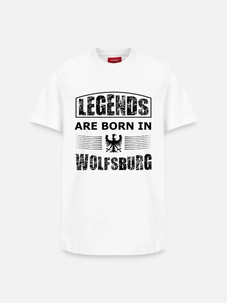 Wolfsburg Legends - Relaxed Unisex Supima Cotton T-Shirt – by SPREAD - white
