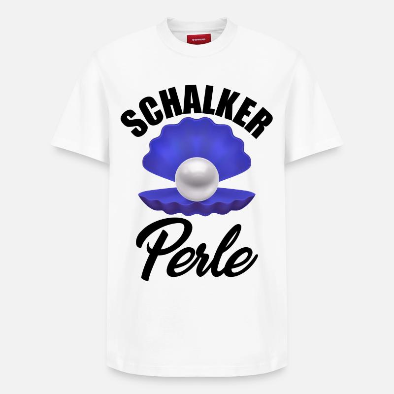 Ruhrpott Gelsenkirchen Perle - Relaxed Unisex Supima Cotton T-Shirt – von SPREAD - Weiß