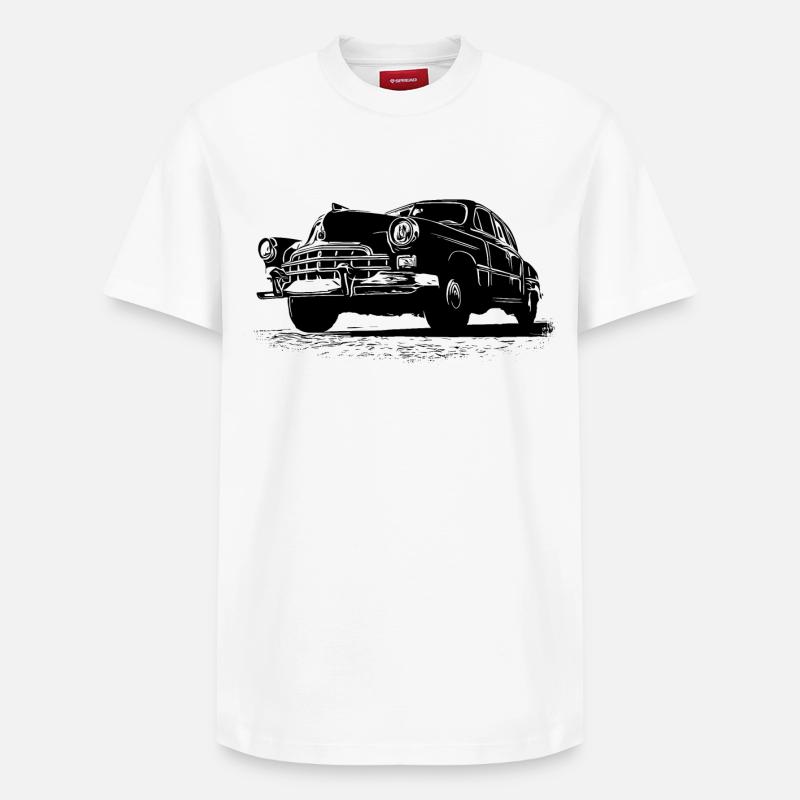 GAZ 12 PIÈCES - T-shirt unisexe décontracté en coton Supima – de SPREAD - blanc