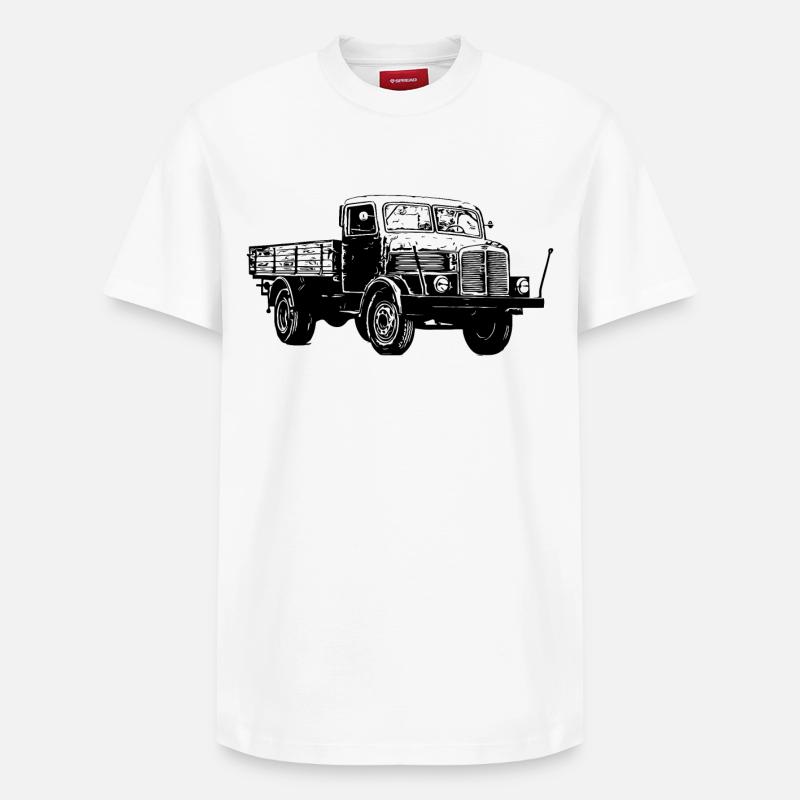 IFA S4000 - Relaxed Unisex Supima Cotton T-Shirt – von SPREAD - Weiß