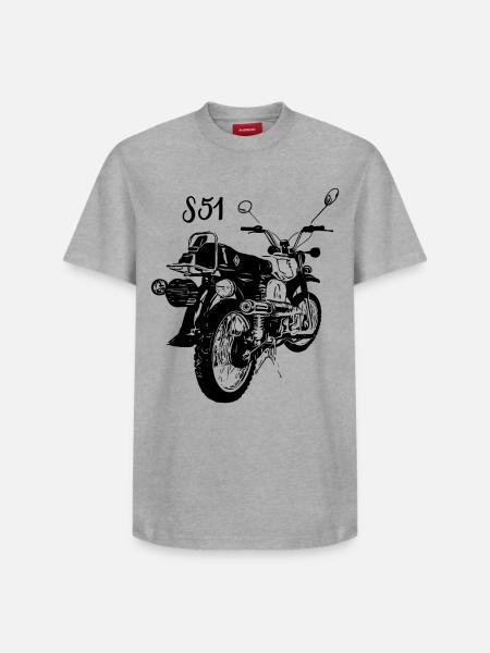 S51 - Relaxed Unisex Supima Cotton T-Shirt – by SPREAD - white