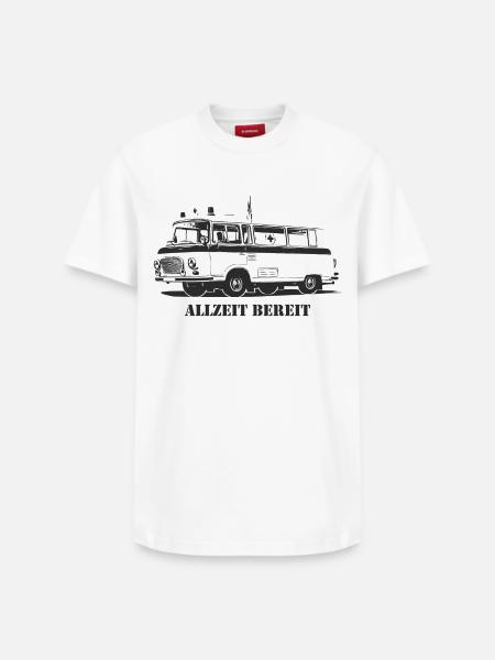 Barkas - B1000 - Ambulance - Relaxed Unisex Supima Cotton T-Shirt – by SPREAD - white