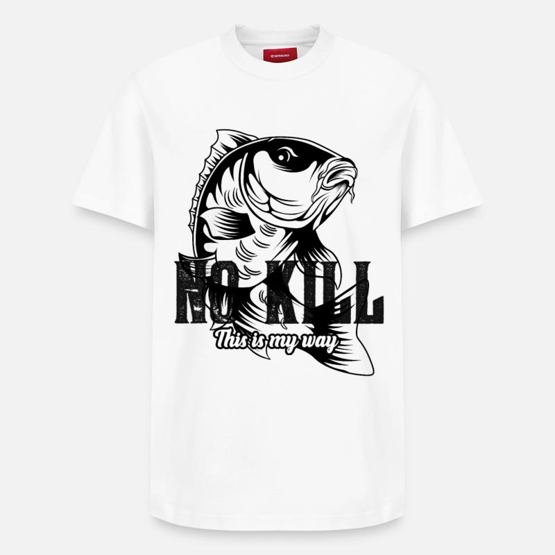 Carpe - no kill 2022 - T-shirt unisexe décontracté en coton Supima – de SPREAD - blanc