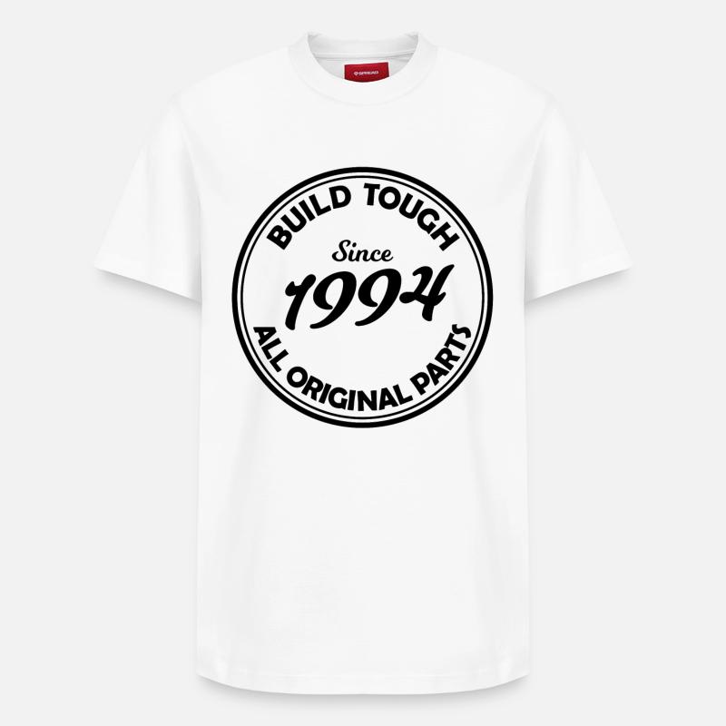 Né en 1994 - T-shirt unisexe décontracté en coton Supima – de SPREAD - blanc