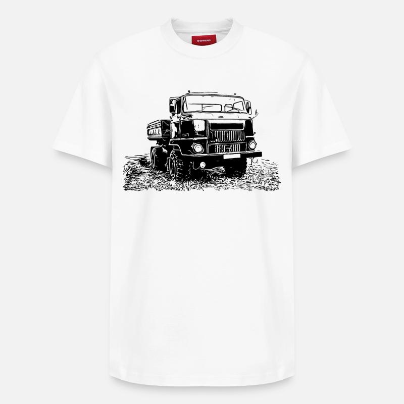 IFA L60 (s) - T-shirt unisexe décontracté en coton Supima – de SPREAD - blanc