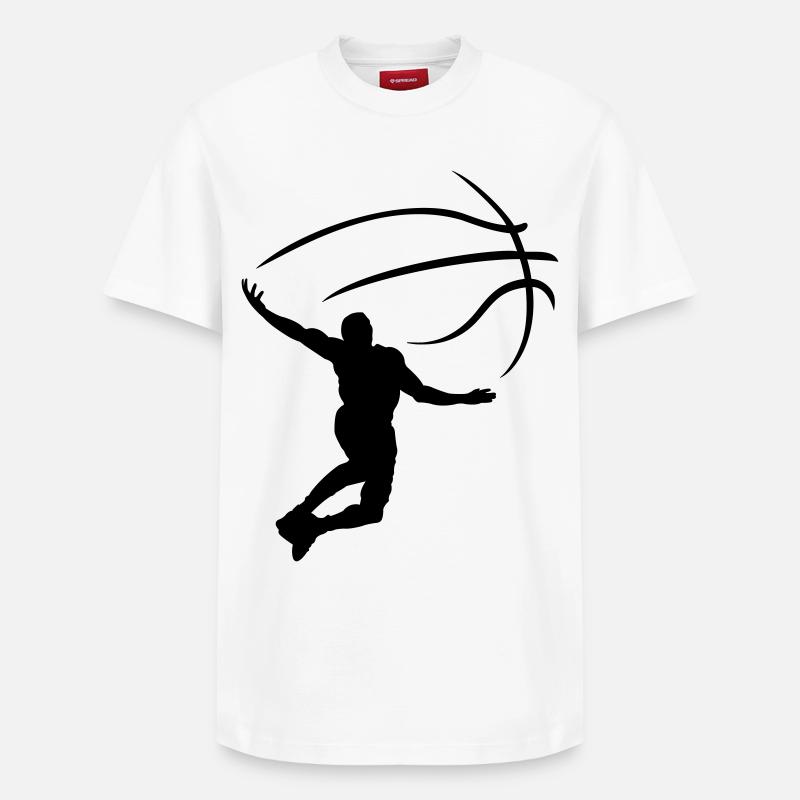 Sport - Relaxed Unisex Supima Cotton T-Shirt – von SPREAD - Weiß