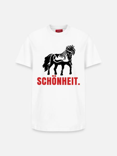 Pferde Spruch Pferdenarr Islandpferde Isländer - Relaxed Unisex Supima Cotton T-Shirt – von SPREAD - Weiß