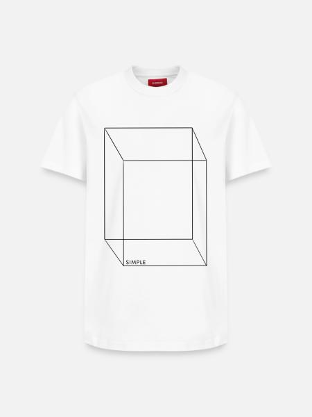 Simple - Relaxed Unisex Supima Cotton T-Shirt – by SPREAD - white