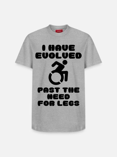 Wheelchair users know better * - Relaxed Unisex Supima Cotton T-Shirt – by SPREAD - white
