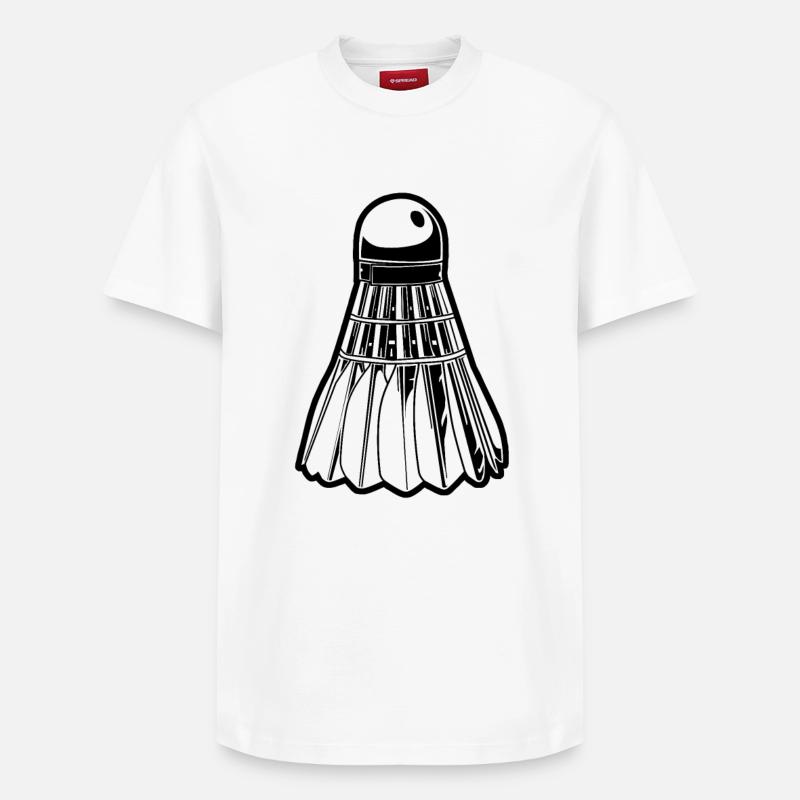 Volant - T-shirt unisexe décontracté en coton Supima – de SPREAD - blanc