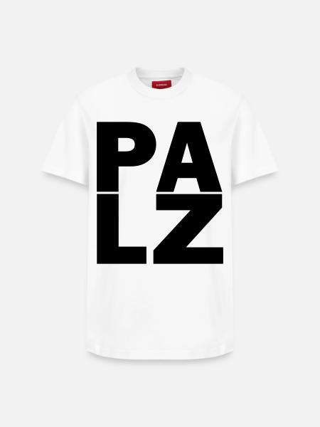 Pfalzluschd - Relaxed Unisex Supima Cotton T-Shirt – by SPREAD - white