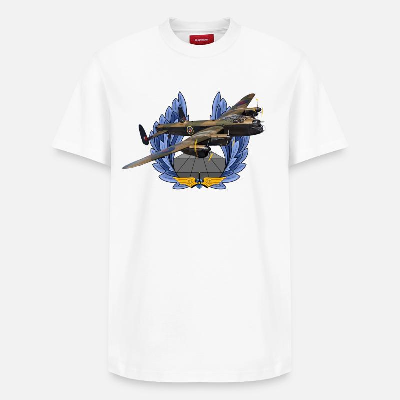 Lancaster - T-shirt unisexe décontracté en coton Supima – de SPREAD - blanc