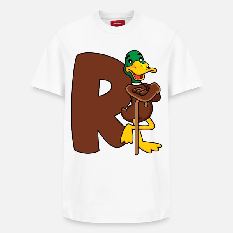 Rente  - Relaxed Unisex Supima Cotton T-Shirt – von SPREAD - Weiß