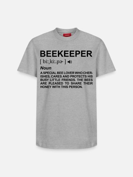 Beekeeper term - Relaxed Unisex Supima Cotton T-Shirt – by SPREAD - white