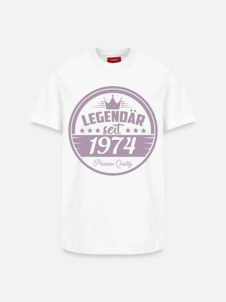 Legendär seit 1974 - Relaxed Unisex Supima Cotton T-Shirt – von SPREAD - Weiß