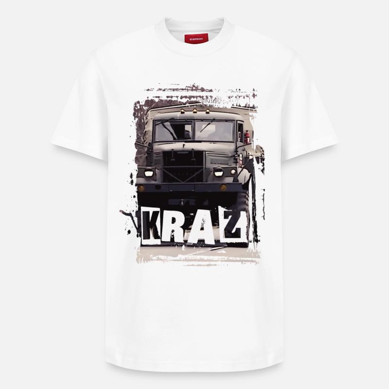 KRAZ - Relaxed Unisex Supima Cotton T-Shirt – von SPREAD - Weiß
