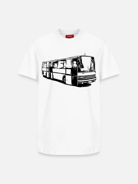 Setra Bus Setra S215 UL - Relaxed Unisex Supima Cotton T-Shirt – by SPREAD - white