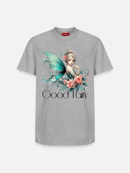 Gute Fee Geschenk - Relaxed Unisex Supima Cotton T-Shirt – von SPREAD - Weiß