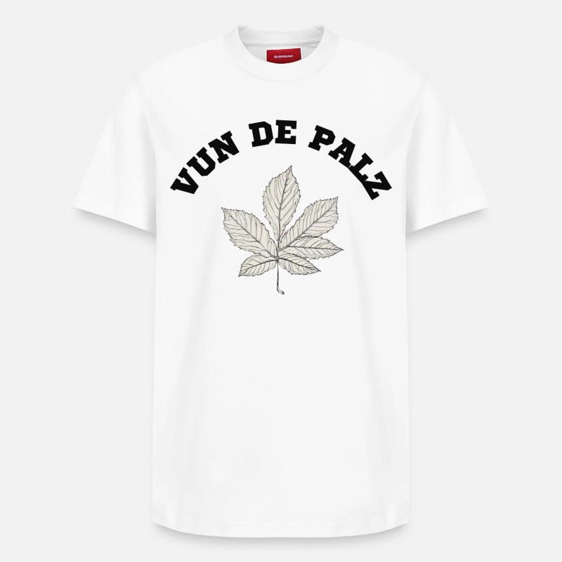 Vun de palz - T-shirt unisexe décontracté en coton Supima – de SPREAD - blanc