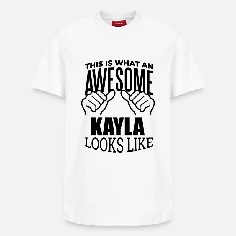 Kayla - Relaxed Unisex Supima Cotton T-Shirt – by SPREAD - white