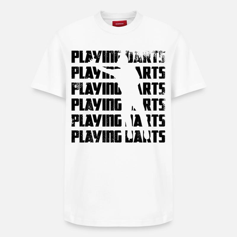 Dart - Relaxed Unisex Supima Cotton T-Shirt – by SPREAD - white