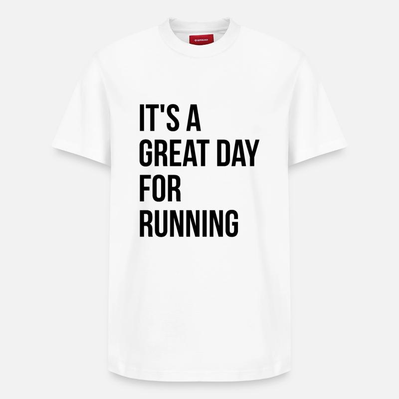 course - T-shirt unisexe décontracté en coton Supima – de SPREAD - blanc