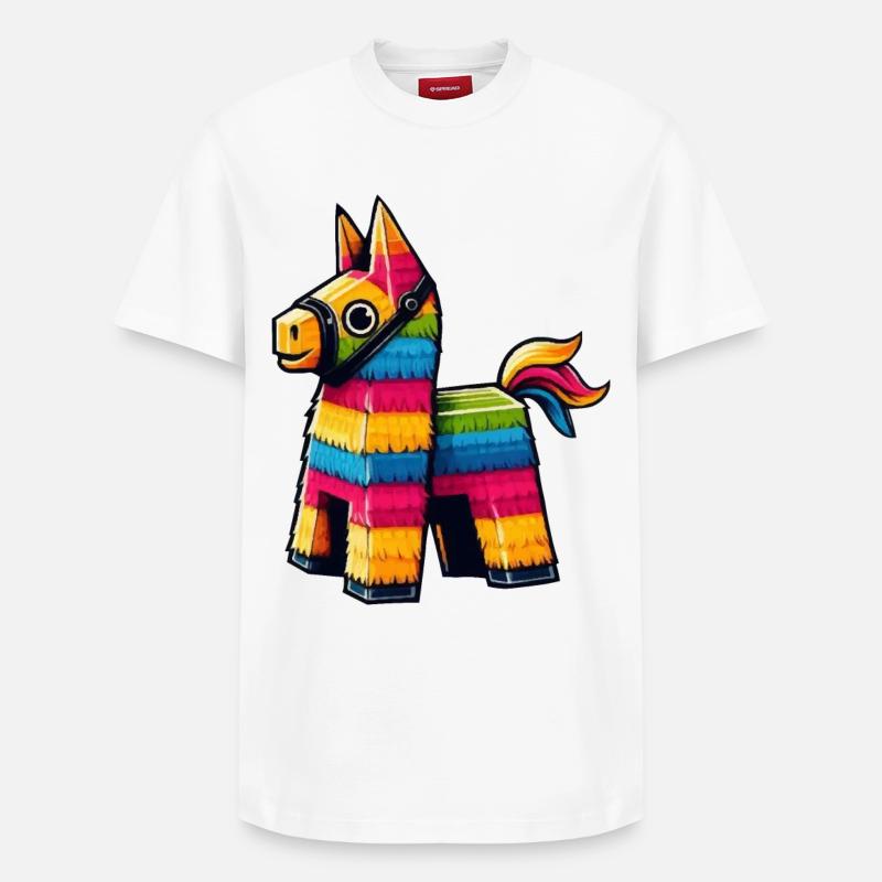 Piñata | Cinco de Mayo Pinata - T-shirt unisexe décontracté en coton Supima – de SPREAD - blanc