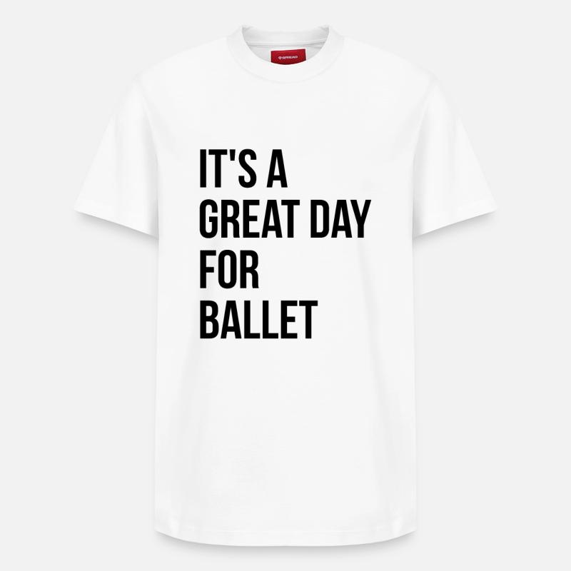 Ballet - Relaxed Unisex Supima Cotton T-Shirt – by SPREAD - white
