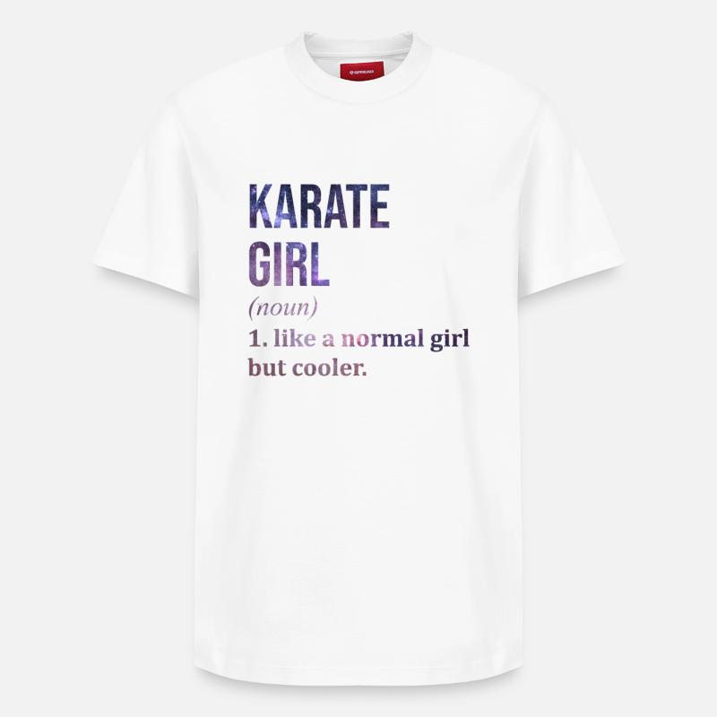 Karate - Relaxed Unisex Supima Cotton T-Shirt – by SPREAD - white