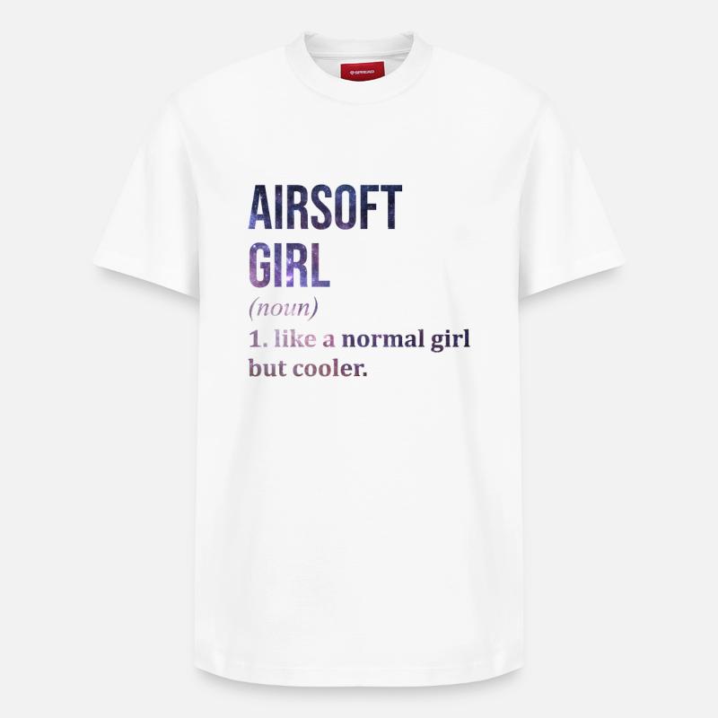 Airsoft - Relaxed Unisex Supima Cotton T-Shirt – by SPREAD - white