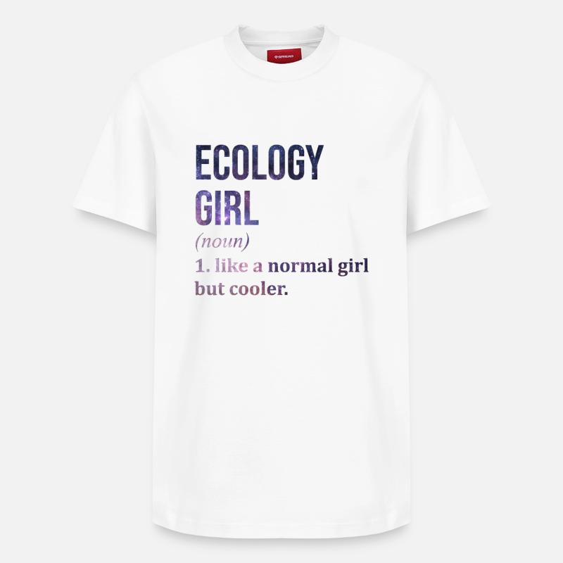 écologie - T-shirt unisexe décontracté en coton Supima – de SPREAD - blanc