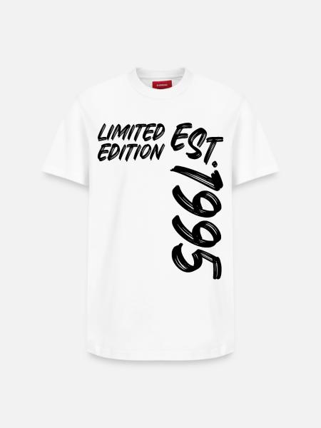 Édition limitée est. 1995 - T-shirt unisexe décontracté en coton Supima – de SPREAD - blanc